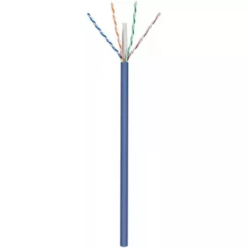 Tinklo kabelis GOOBAY 96096 Cat6a U/UTP ant ritės, 100 m, mėlynas