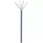 Tinklo kabelis GOOBAY 96096 Cat6a U/UTP ant ritės, 100 m, mėlynas