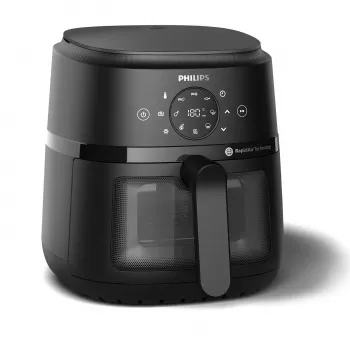Philips 2000 serijos NA220/00 gruzdintuvė, viena, 4,2 l, atskirai stovinti, 1500 W karšto oro gruzdintuvė, juoda