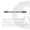 USB-C 40 Gbps ilginimo kabelis 1 m — club 3d, USB C į USB C, juodas