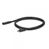USB-C 40 Gbps ilginimo kabelis 1 m — club 3d, USB C į USB C, juodas