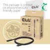 USB-C 40 Gbps ilginimo kabelis 1 m — club 3d, USB C į USB C, juodas