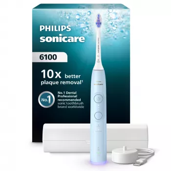 Philips Sonicare 6100 serija Series 6100 HX7406/02 Įkraunamas elektrinis dantų šepetėlis