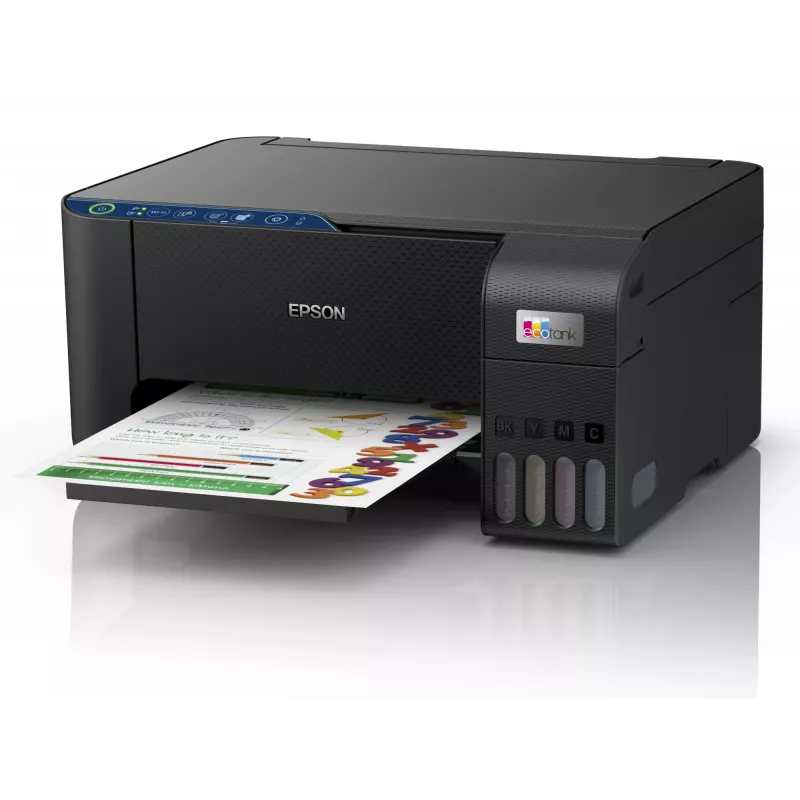 Daugiafunkcis rašalinis spausdintuvas Epson EcoTank ET-2861 — A4, 5760×1440 DPI, 33 ppm, Wi‑Fi, juodas