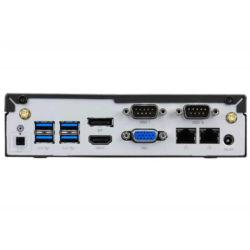 Shuttle XPC plonas Barebone DL40N, Intel N150, 1x DDR5, 2x LAN (2x 2,5 Gbit), 2xCOM, 1xHDMI, 1xDP, 1x VGA, be ventiliatoriaus, 24/7 nuolatinis veikimas