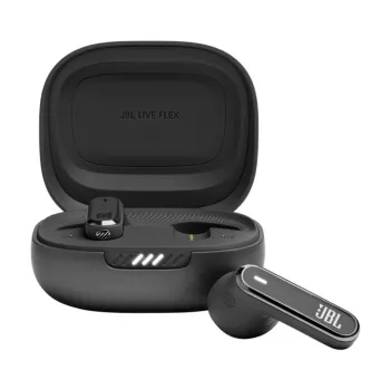 JBL LIVE FLEX ausinės True Wireless Stereo (TWS) į ausis dedamos Skambučiai / Muzika Bluetooth Juoda