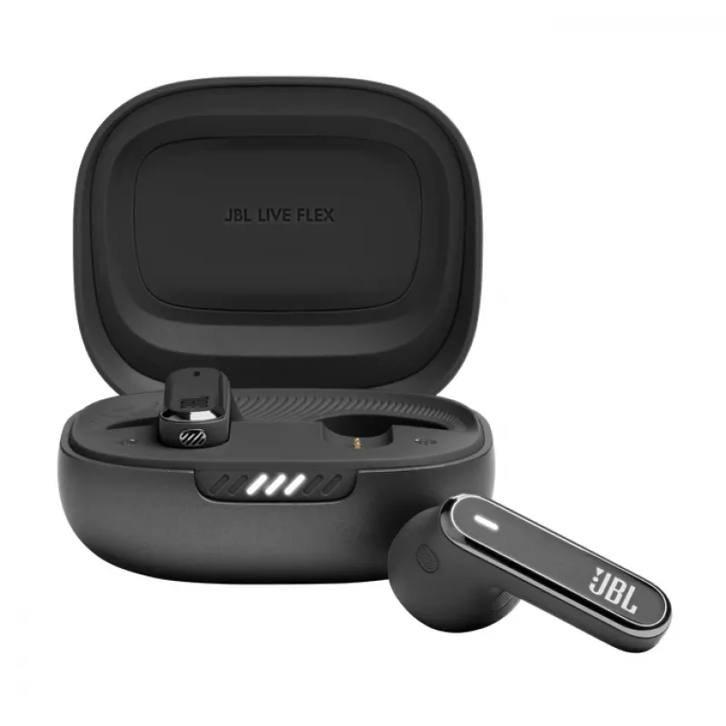 JBL LIVE FLEX ausinės True Wireless Stereo (TWS) į ausis dedamos Skambučiai / Muzika Bluetooth Juoda