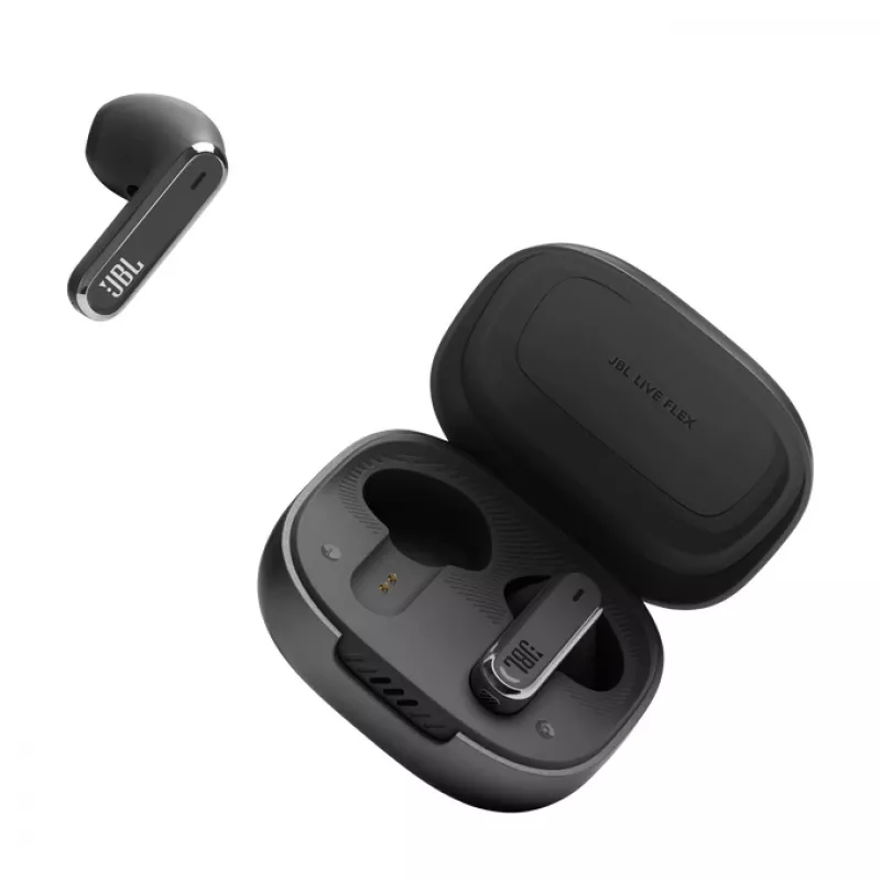 JBL LIVE FLEX ausinės True Wireless Stereo (TWS) į ausis dedamos Skambučiai / Muzika Bluetooth Juoda