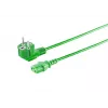 Microconnect MC-SCHUANGC13500G maitinimo laidas žalias 5 m maitinimo kištuko tipas E+F C13 jungtis