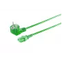 Microconnect MC-SCHUANGC13500G maitinimo laidas žalias 5 m maitinimo kištuko tipas E+F C13 jungtis