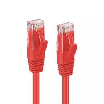 Microconnect UTP501R tinklo kabelis raudonas 1 m Cat5e U/UTP (UTP)