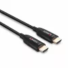 Lindy 60 m šviesolaidinis hibridinis HDMI 8K60 laidas, 60 m, HDMI A tipo (standartinis), HDMI A tipo (standartinis), 48 Gbit/s, juodas