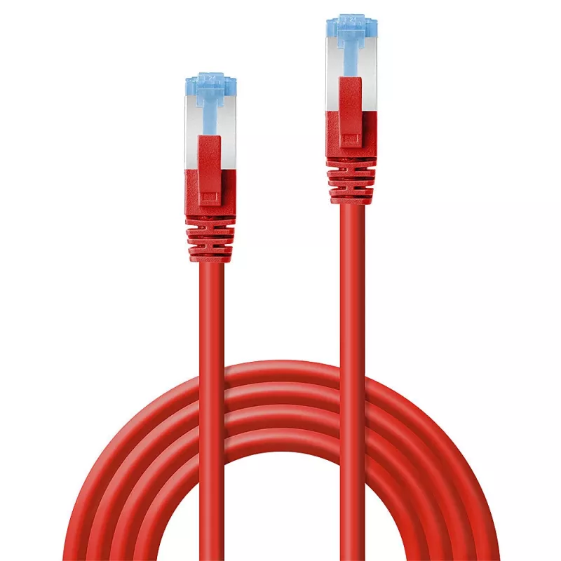 Lindy 47168 tinklo kabelis raudonas 10 m Cat6a S/FTP (S-STP)