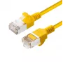 Microconnect V-FTP6A005Y-plonas tinklo kabelis geltonas 0.5 m Cat6a U/FTP (STP)