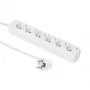 Microconnect GRU0063WA maitinimo ilgintuvas 3 m 6 lizdai Balta