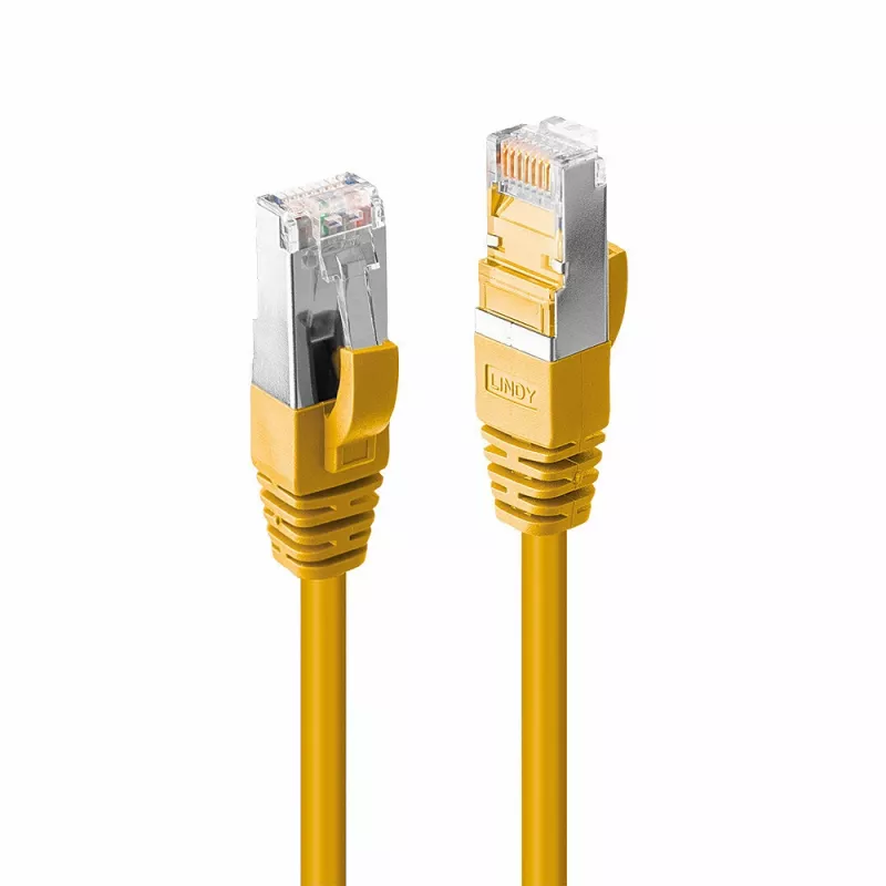Lindy 47870 tinklo kabelis, geltonas, 20 m, Cat6a, S/FTP (S-STP)