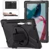 Planšetinio kompiuterio dėklas eSTUFF, skirtas Lenovo Tab P11 Pro, polikarbonatas, 29,2 cm (11,5 col.) ekranui, 2 stovėjimo režimai, juodas