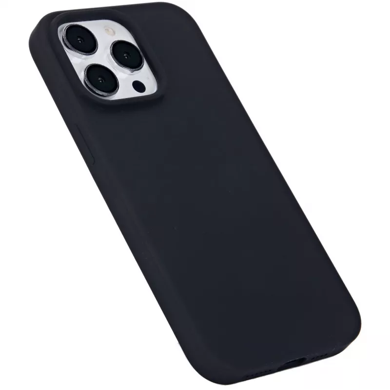 Mobiliojo telefono dėklas eSTUFF, skirtas Apple iPhone 12 / 12 Pro, silikoninis, tinka 15,5 cm (6,1 colio) ekranui, juodas