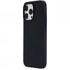 Mobiliojo telefono dėklas eSTUFF, skirtas Apple iPhone 12 / 12 Pro, silikoninis, tinka 15,5 cm (6,1 colio) ekranui, juodas