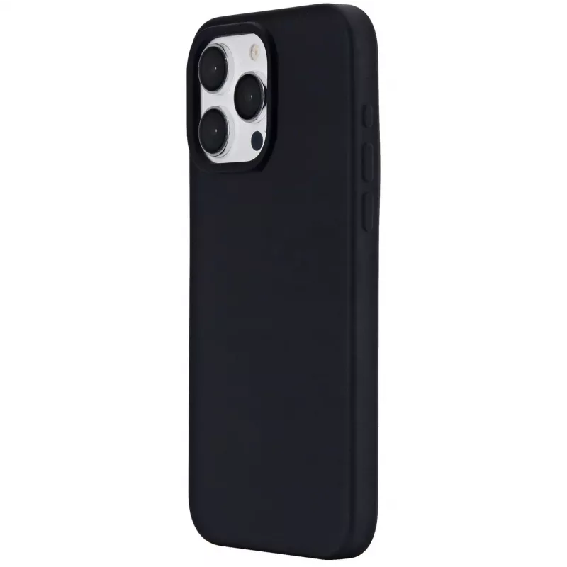 Mobiliojo telefono dėklas eSTUFF, skirtas Apple iPhone 12 / 12 Pro, silikoninis, tinka 15,5 cm (6,1 colio) ekranui, juodas