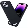 Mobiliojo telefono dėklas eSTUFF, skirtas Apple iPhone 12 / 12 Pro, silikoninis, tinka 15,5 cm (6,1 colio) ekranui, juodas