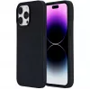 Mobiliojo telefono dėklas eSTUFF, skirtas Apple iPhone 12 / 12 Pro, silikoninis, tinka 15,5 cm (6,1 colio) ekranui, juodas