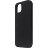 Mobiliojo telefono dėklas eSTUFF, skirtas Apple iPhone 12 / 12 Pro, silikoninis, tinka 15,5 cm (6,1 colio) ekranui, juodas