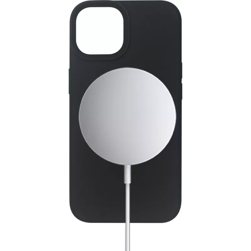 Mobiliojo telefono dėklas eSTUFF, skirtas Apple iPhone 12 / 12 Pro, silikoninis, tinka 15,5 cm (6,1 colio) ekranui, juodas