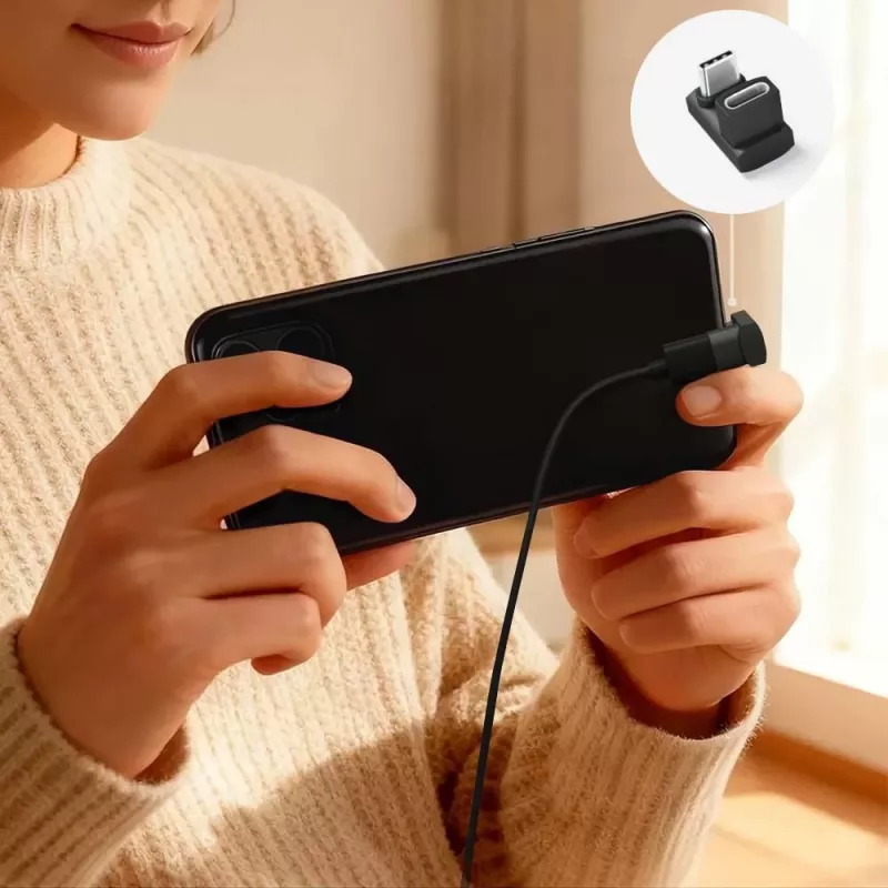 USB-C laidas MicroConnect Premium USB4 3x2 USB-C, suderinamas su USB4 didelės spartos duomenų ir maitinimo jungtis