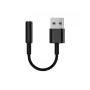 Equip 147945 garso kabelis 0,15 m 3,5 mm USB Type-A juoda