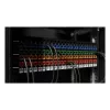 “Intellinet” Cat6a 10G ekranuotas berankis plonas „Keystone“ lizdas, plokščias, mėlynas, RJ-45, IDC, kištukinis, auksinis