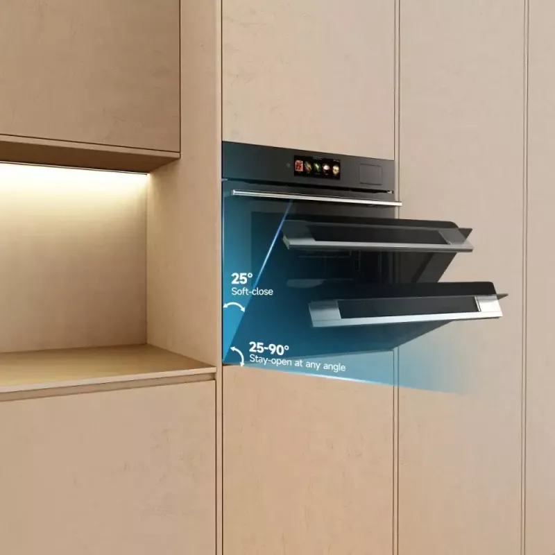 Įmontuojama orkaitė Dreame OZ60 Pro Combi — 81 l, 60 cm, juoda, energijos klasė A++