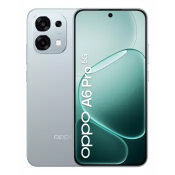 OPPO A6 Pro 5G 16,7 cm (6,57 col.) Dual SIM Android 15 USB Type-C 8 GB 256 GB 6500 mAh Titanis