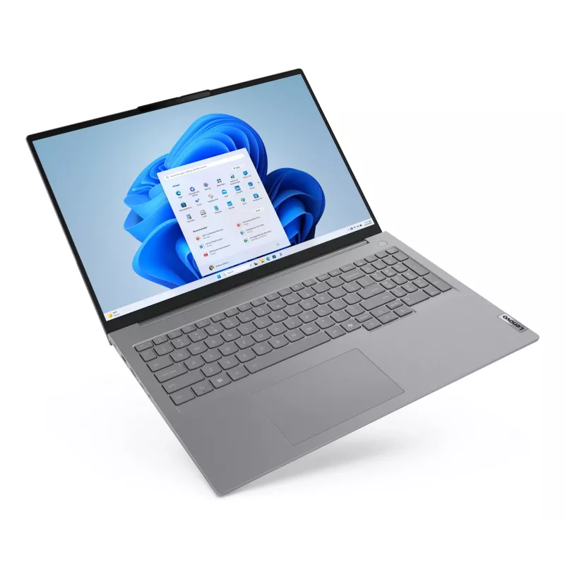 Nešiojamasis kompiuteris Lenovo ThinkBook 16 G8 IAL — Intel Core Ultra 5 135H, 16 colių WUXGA 1920×1200, 16 GB DDR5, 512 GB SSD, Intel Arc, Windows 11 Pro, Pilka
