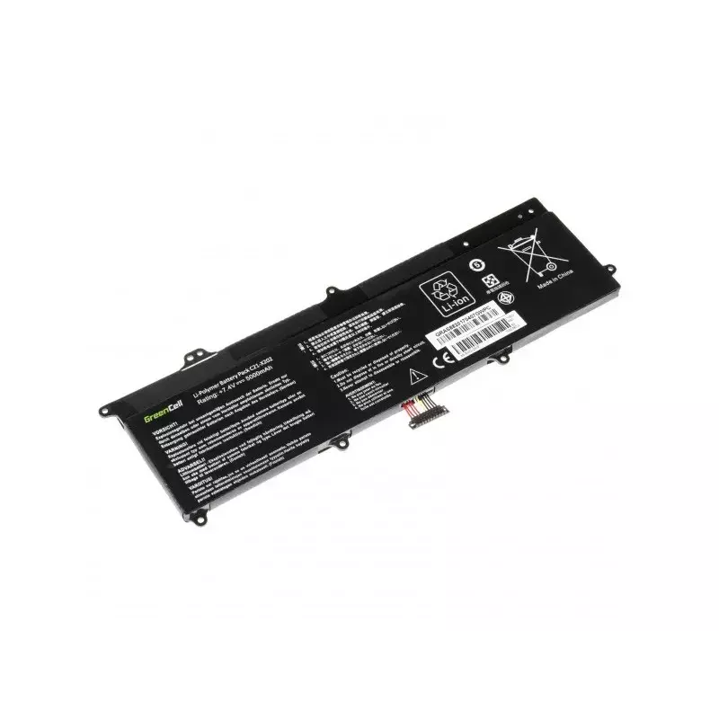 Baterija ASUS nešiojamiesiems kompiuteriams Green Cell AS88 — suderinama su X201E, F201E, VivoBook F202E, Q200E, S200E, X202E