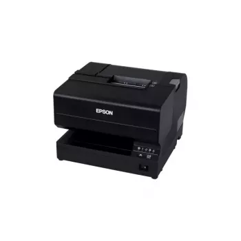 POS rašalinis spausdintuvas Epson TM-J7700 (C31CF70321PH) — 98 mm/s, 83 mm spausdinimo plotis, laidinis eternetas ir USB, balta