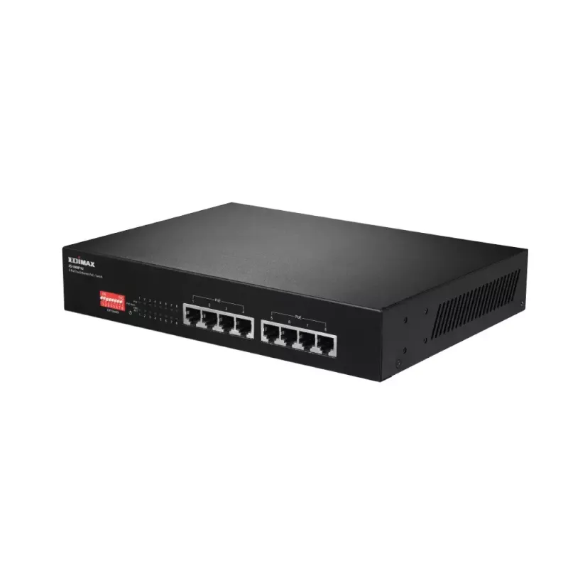 Tinklo komutatorius Edimax ES-1008P V2