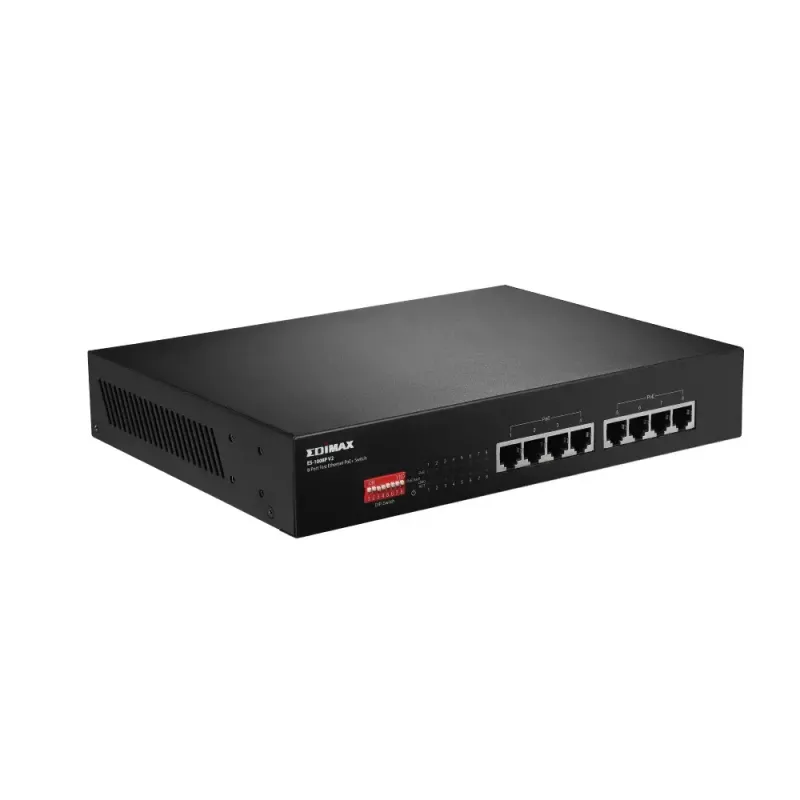 Tinklo komutatorius Edimax ES-1008P V2