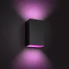 Išorinis sieninis šviestuvas Philips Hue White and colour ambience Resonate LED juodas