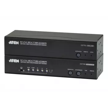 ATEN CE775 AV plėtiklis AV siųstuvas ir imtuvas Juodas