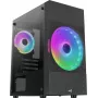 PC korpusas Aerocool Atomic Lite Mini Tower Juoda