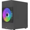 PC korpusas Aerocool Atomic Lite Mini Tower Juoda