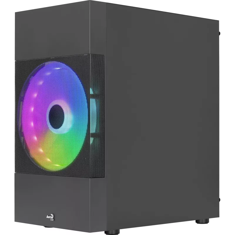 PC korpusas Aerocool Atomic Lite Mini Tower Juoda