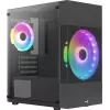PC korpusas Aerocool Atomic Lite Mini Tower Juoda