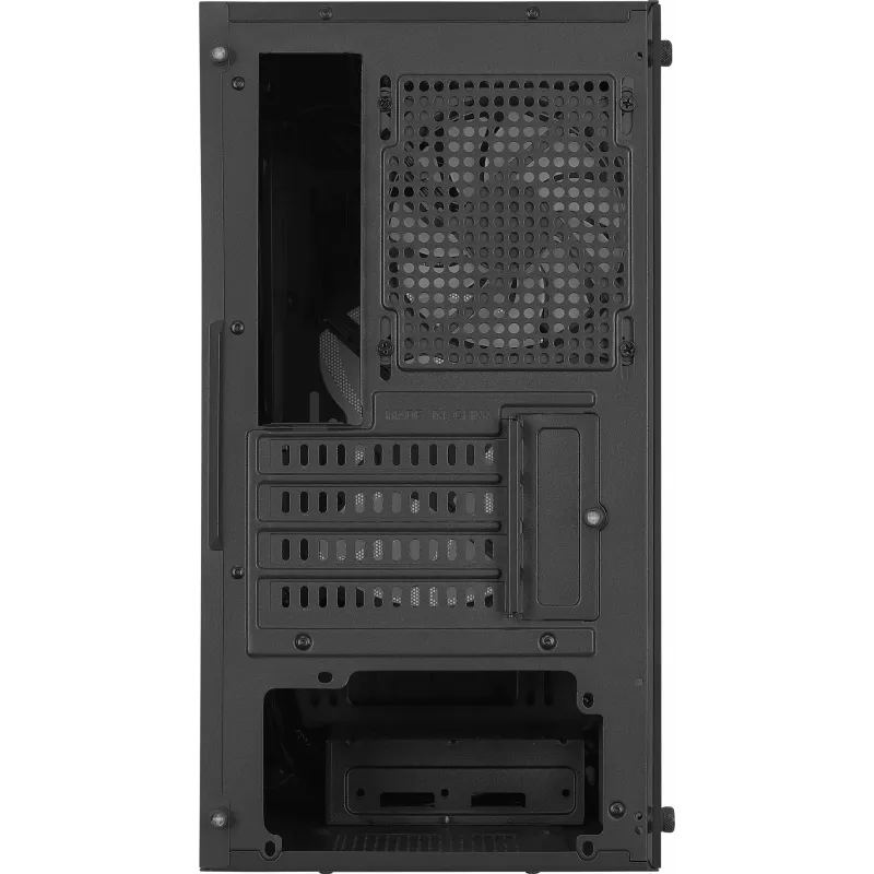 PC korpusas Aerocool Atomic Lite Mini Tower Juoda