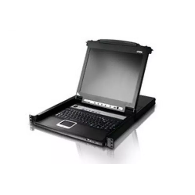 ATEN CL5708N 8 prievadų 19 colių LCD KVM stovo pultas