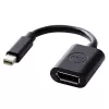 DELL 470-13627 vaizdo kabelio adapteris 0,203 m 20 kontaktų DisplayPort FM Apple mini-DisplayPort M Juodas