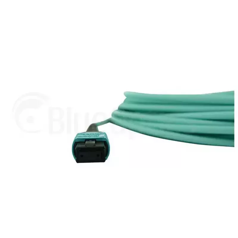 Šviesolaidinis kabelis BlueOptics 9380014-10M MPO į 4x LC, 10 m, OM3, aqua