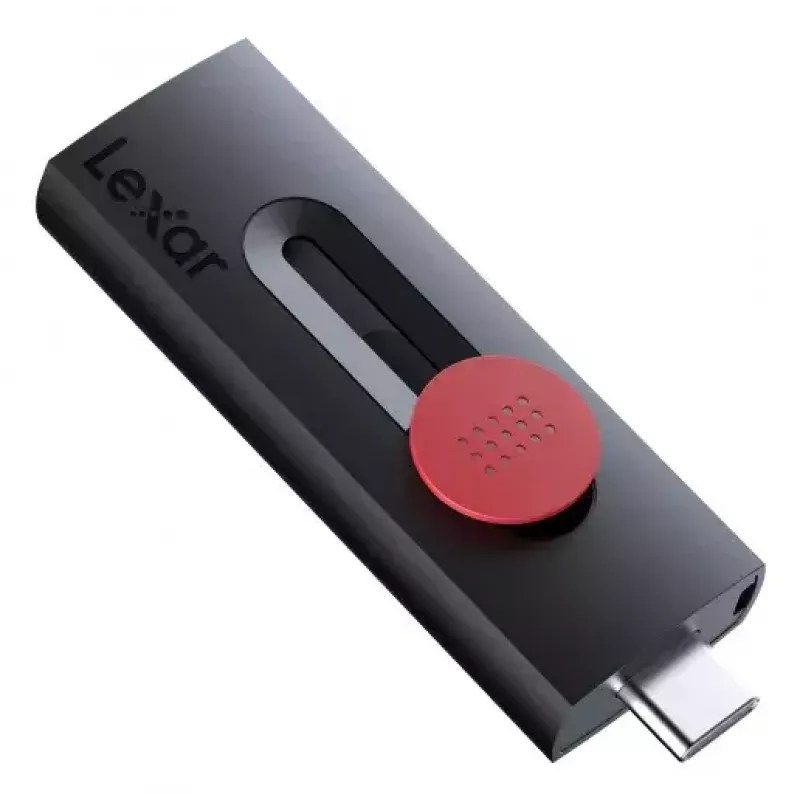 USB atmintukas Lexar JumpDrive D300 64GB, USB Type-A ir Type-C, USB 3.2 Gen 1, juodas