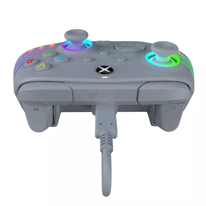 PDP Afterglow Wave Pilka USB Žaidimų Pultelis Analogue / Digital PC, Xbox One, Xbox Series S, Xbox Series X